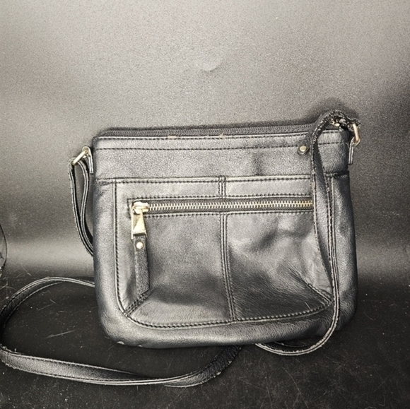 Vintage‎ small navy/ black Crossbody Bag by Tignanello - Picture 7 of 7